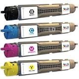 419lcLfWzKL. SL160  LD © Compatible Xerox Phaser 6300 Set of 4 Laser Toner Cartridges: 1 each of Black 106R01085, Cyan 106R01082, Magenta 106R01083, Yellow 106R01084