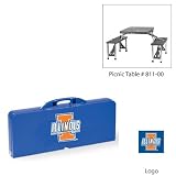 Illinois Fighting Illini NCAA Picnic Table