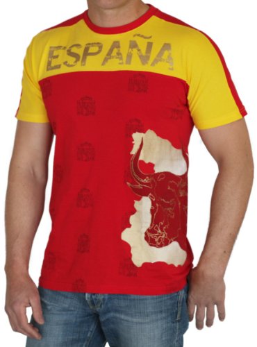 Global Colors Man T-shirt Spanien, Größe XXXL