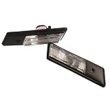 92-98 BMW E36 Side Marker Lights (No Convertibles) - Black - 1 Pair (Driver and... by Onestopshops