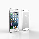 iPhone 5 Case, iPhone 5S Case, Vomach&reg; Protective Cover with Dust Flaps TPU Bumper Crystal Clear, Soft, Anti-scratch 0.6mm Ultra-Slim, Transparent