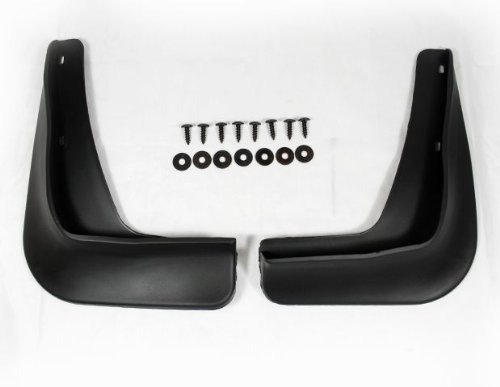 Black Auto parts 4PCS Mudguard Splash Guard Mud Flap Fit For Front Wheel Fit For 2009 2010 Mazda 6