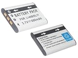 GSI Super Quality Replacement Battery For Select OLYMPUS Digital Cameras, Functions Exactly As Original LI-60B, 3.7V, Li-ion/680mAh, Black
