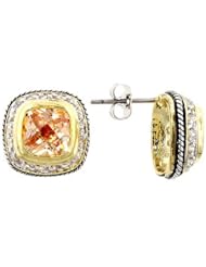 Royal Champagne Stud Earrings