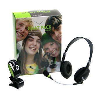 Childrens Toyshop  Computer : Canyon CN-CP2 voip ChatPack 2 with Stereo headphone - microphone and USB Webcam