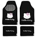 Automatten Hello Kitty 4 Teilig mit hochwertigen Stickerreien Universal