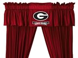 Best Quality Georgia Bulldogs Valance Bright Red By Pem America