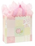 C.R. Gibson Embellished Gift Bag, Lulu, Large