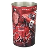 Dale Earnhardt Jr Metal Wastebasket