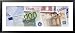 Close-Up of Euro Banknotes Education Framed Art Poster Print by Panoramic Images, 43x19