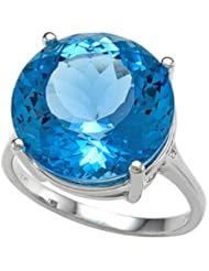 Genuine Blue Topaz Ring by Effy Collection®