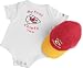 Search : Kansas City Chiefs Boys Newborn 6-9 mos. My First Cap & Bodysuit Set