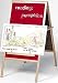 Magnetic Red Flannel Easel