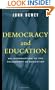Democracy And Education