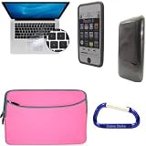 Gizmo Dorks Buy a Mac for College Combo (Pink / Black) for MacBook Pro 13 Inch