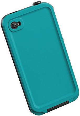 Waterproof iPhone 4S Case Rugged Durable Impact Resistant Shockproof Layer Case Cover for iPhone 4S [Teal]