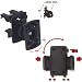 Herbert Richter L�fterhalterung f�r Nokia Xpress Music 5800 XpressMusic 5730 / 5700 / 5630 / 5610 / 5320 / 5310 / 5220 / 5141i / 5130 Halter Befestigung L�ftung L�ftungsschlitze f�r Hoch- und Querformat Vent Mount