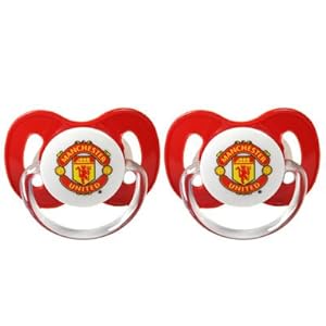 Manchester United FC Dummies / Soothers - Football Gifts ...