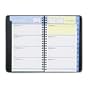 At-A-Glance(R) QuickNotes(R) Weekly/Monthly Planner, 4 7/8in. x 8in., Black, JanuaryDecember 2009