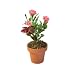 Dollhouse Miniature Potted Rose Bush