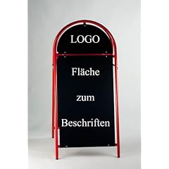 XXL Kundenstopper / Gehwegaufsteller in rot