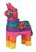 Rainbow Shaped Donkey 16 1/2in x 10in Pinata