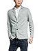 Allegra K Men Classic Notched Lapel Blazer, S (US 36), Gray