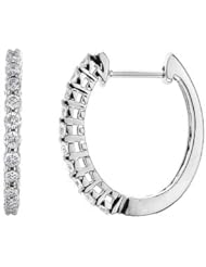 Diamond Hoop Earrings 1/3ctw