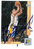 Bruno Sundov Autographed/Hand Signed Basketball Card (Indiana Pacers) 2002 Upper Deck #291
