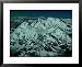 Aerial View of Himalayan Ranges from Flight Between Lhasa and Kathmandu, Tibet Styles Framed Art Poster Print by Richard I'Anson, 31x25