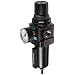 Dixon B28-06AGMB Automatic Drain Wilkerson Standard Filter/Regulator with Metal Bowl and Sight Glass, 3/4" Size, 175 SCFM Flow, 250 psig Pressure