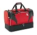 Sports : Sporttasche XL mit Bodenfach, rot/schwarz