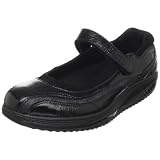 skechers mary janes shape ups-Skechers Women's Shape Ups XW Fine Feather Fashion Sneaker,Black Patent,8.5 M US