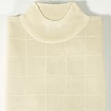 Spun Silk Short Sleeve Mock