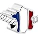 CharmSStory Silver Plated Patriotic Proud to Be French Flag Country France Map Charm Beads for Bracelets