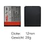 AccuPower Akku passend f�r Panasonic CGA-S007, CGR-S007, DMW-BCD10