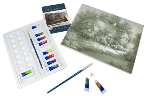 Royal & Langnickel Paint Your Own Masterpiece Painting Set, Enchanted Cottage