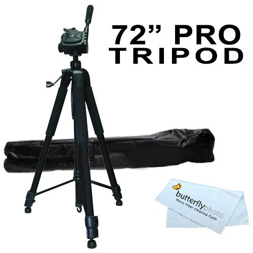 Professional 72-Inch Tripod For All Canon Sony Nikon Samsung Panasonic Olympu.. 21 419mCi4m29L