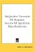 Subjective Concepts Of Humans: Source Of Spiritistic Manifestations