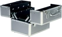Beauty Box St Tropez Silver Cosmetics & Make-up Beauty Case