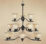 Designers Fountain 940815-ORB 15 LT CHANDELIER W 10 FT CHAIN AND 12 FT WIRE Oil Rubbed Bronze