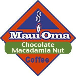 Hawaiian Value Pack Maui Oma Coffee 5 Bags 1 lb. each Bean Chocolate Macadamia Nut