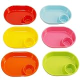 Set of 6 Chip and Dip Bowl Set Salad, Salsa Tray