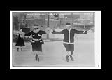 Reprint Marie O'Connell -- Linc. Elkman ice skating 1900