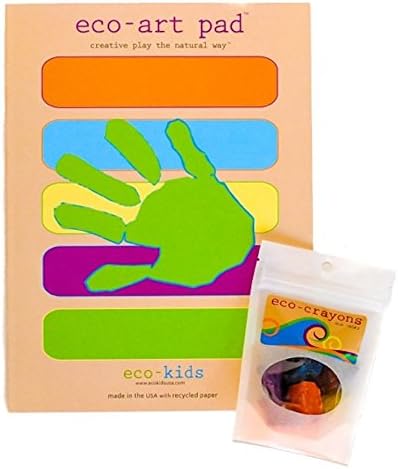 Eco-Art Pad and Eco-Crayon Set