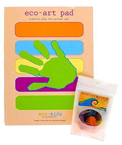 Eco-Art Pad and Eco-Crayon Set