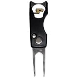 Purdue Boilermakers NCAA Spring Action Divot Repair Tool w/ Ball Marker