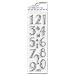 Stampendous SSC628 Doodle Alphabet Numbers