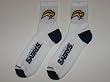 BUFFALO SABRES Teen & Adult Acrylic and Stretch Nylon Logo CREW SOCKS (SIZE 8-13)