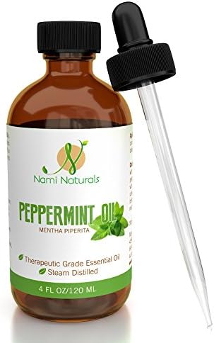 Peppermint Oil - FREE Ebook Guide - Risk Free Satisfaction Guarantee - Large 4 Oz. Bottle With Dropper - Therapeutic Grade Essential Oil - Mentha Piperita - Steam Distilled Hand Picked Leaves - 100% Pure, Natural, Undiluted - For Aromatherapy, As A Supplement, And In DIY Products - Higher Than Food Grade - Relief From Headaches, Heartburn, Nausea & Stress - Get Rid Of Pests Like Spiders, Mice, And Ants Safely- Mint Fragrance Uplifts And Energizes - Satisfaction Guaranteed